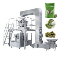 Ts Lineaire Combinatie Weger Plantaardige Automatische Plastic Lade Verpakkingsmachine Kwantitatieve Weegschaal Voor Droog Fruit