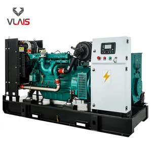 Электрический Запуск низкого расхода топлива 30 кВт 37,5 кВА дизельный генератор для домашнего использования с водяным охлаждением Vlais двигатель K4100ZD