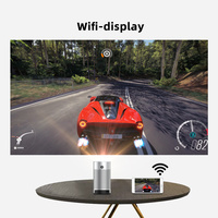 Mini projecteur LED DLP BYINTEK P7 pour téléphone Wifi Smartphone de poche Cinéma 4K Petit projecteur avec batterie pour le camping