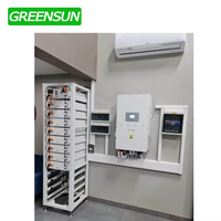 Système d'énergie solaire Deye 20 kW 30 kW avec onduleur hybride Deye pour usage domestique avec batterie au lithium