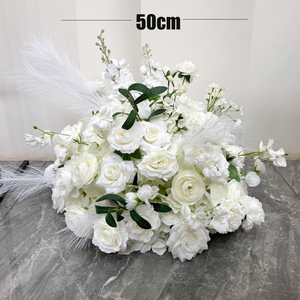 Fiori Artificiali in Seta All'Ingrosso di Alta Qualità, Rose e Gypsophila per Decorazioni Matrimoniali e Centrotavola - Product Image 3