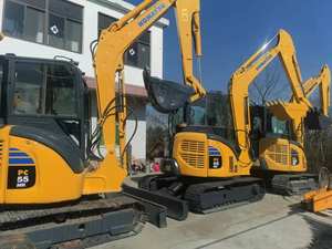 Excavatrice Komatsu PC55 MR2 d'occasion, 5,5 tonnes, modèle populaire du Japon, en bon état de marche, en stock. - Product Image 6