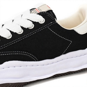 Sneakers Basse di Lusso in Tela Nera <span class=keywords><strong>con</strong></span> Punta Rinforzata, Design Esclusivo MMMY Hank OG Sole, <span class=keywords><strong>Scarpe</strong></span> Casual di <span class=keywords><strong>Alta</strong></span> Qualità per Uomo e Donna - Product Image 6