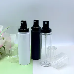 60ml Luxury Empty PET Plastic Body Mist Bottle Body Spray Bottles Clear Pet Bottle For Sunscreen Spray Make-up Fixer Spray