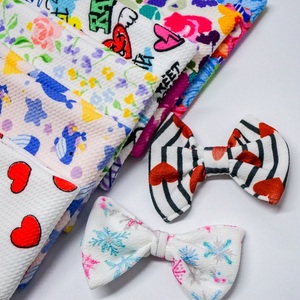 ผ้าโพลีเอสเตอร์ทรงกระสุนทรง100% ฟองขนาดเล็กสำหรับหัวโบว์ทำจากพลาสติกโพลีเอสเตอร์ - Product Image 4