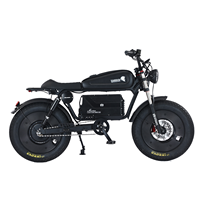 Himoto Black Warrior Ebike 3000w E Dirt Bike Adulte Haute Vitesse Électrique Chopper Pit Bike Moto Gros Pneu Vélo pour Adultes