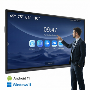 Vente en gros d'usine, <span class=keywords><strong>PC</strong></span> tout-en-un BOE, écran plat interactif pour l'éducation et les réunions, écran tactile LCD 86 pouces, résolution 4K, 16:9 - Product Image 1