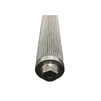 Cartouche filtrante plissée en acier inoxydable, tige de filtration industrielle pour mélanges, filtre en PP Spunbond-Meltblown