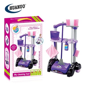 Bambini altro finta gioca giocattolo strumento per la pulizia della casa set di pulizia in plastica giocattolo - Product Image 2