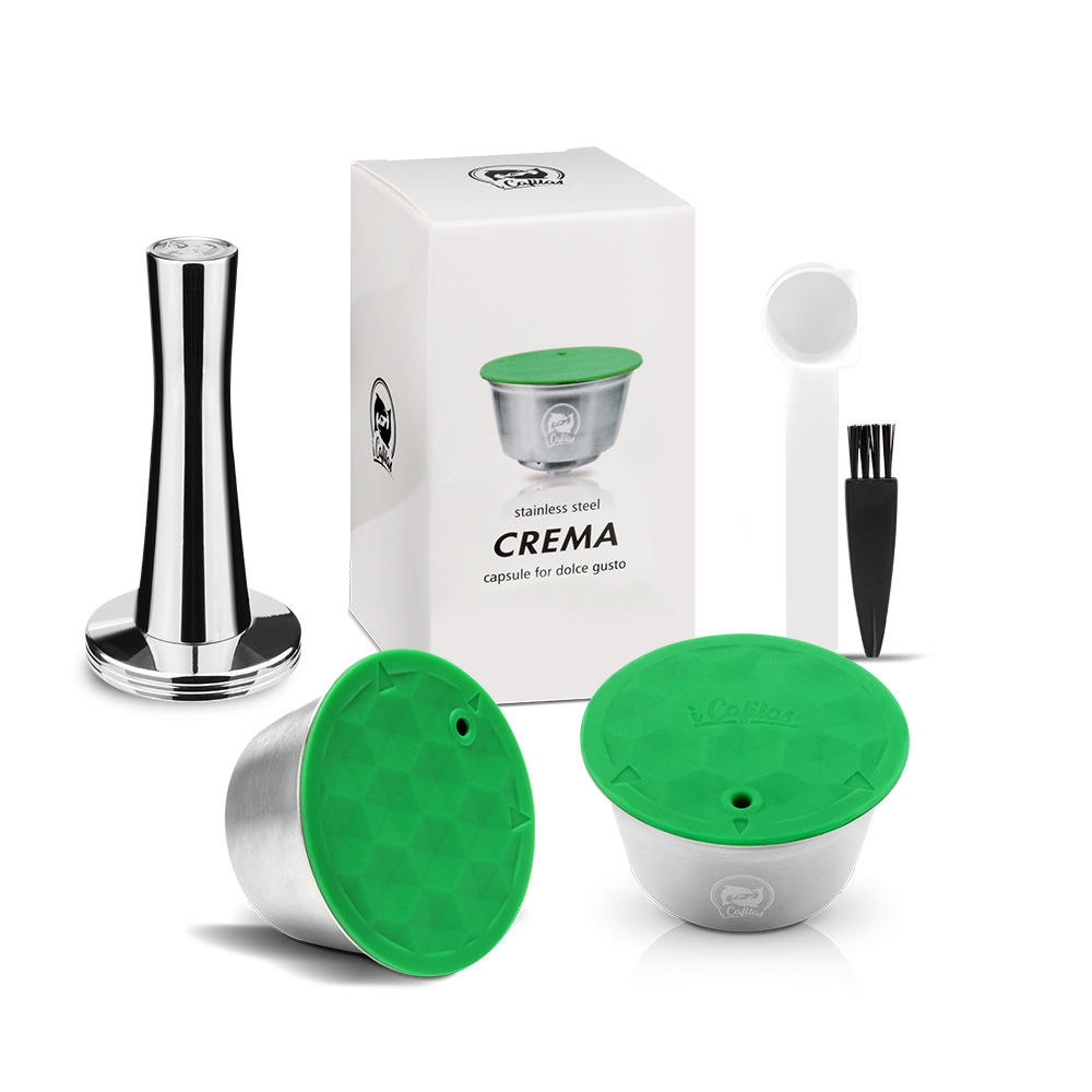 Blanc 2 capsules + marteau à poudre + brosse cuillère