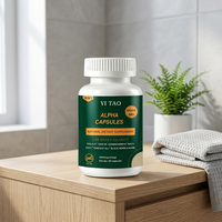 Capsules Alpha à Marque Blanche / OEM / ODM – Complément Herbal Haute Puissance pour l'Énergie et la Concentration – Soutien Masculin – 60 Gélules Molles