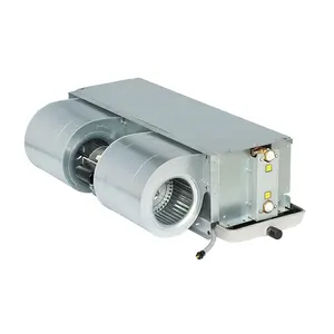CE Certification 2 pipes 3 rows international inverter fan coil unit ceiling concealed ducted fan coil unit