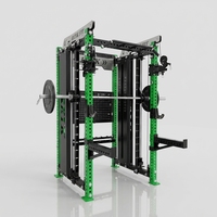 Rack de musculation commercial multifonctionnel tout-en-un avec Smith Machine et Functional Trainer pour entraînement de force en salle de sport
