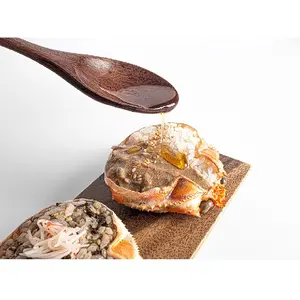 Fornecimento de fábrica OEM Suporte Preço Barato Sea Food Saudável Para As Pessoas Selvagens Pego Congelado Delicioso Vermelho Neve Caranguejo Innards