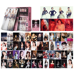 55 Carte <span class=keywords><strong>K</strong></span>-<span class=keywords><strong>Pop</strong></span> Girl Group BLACK P DeadLine 2026 Nuovo Album Supporto Carte LOMO B <span class=keywords><strong>Pink</strong></span> - Product Image 1