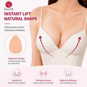 Cinta Adhesiva para Senos con Forma de Gota Grande, para Mujeres de Talla Grande, con Efecto Push-Up - Product Image 3