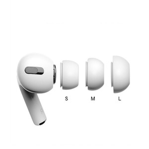 Embouts de <span class=keywords><strong>remplacement</strong></span> pour écouteurs <span class=keywords><strong>Apple</strong></span> <span class=keywords><strong>AirPods</strong></span> Pro / Pro2 - Petits, moyens et grands - Product Image 2