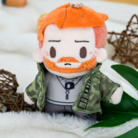 OEM ODM Vente en gros Personnalisé Porte-clés Peluche 10cm Poupée en Coton Kpop Idol Jouet Doux Peluche Personnalisée pour Fans Kpop