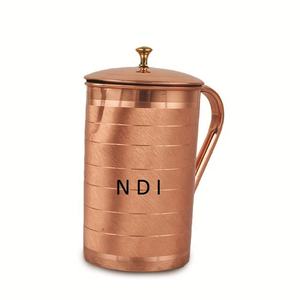 เหยือกเก็บน้ำดื่มเป็นมิตรกับสิ่งแวดล้อมฝาทำมือขายดีทันสมัยเหยือกโลหะสำหรับใช้ในบ้านเครื่องครัวกลางแจ้ง - Product Image 1