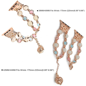 Encanto de Metal ajustable de acero extraíble banda de reloj para <span class=keywords><strong>Apple</strong></span> <span class=keywords><strong>Watch</strong></span> <span class=keywords><strong>Correa</strong></span> - Product Image 3