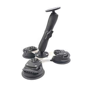 Ventosas de Vidrio de Alta Resistencia con Diámetro de Bola de 1'' y Brazo de Aluminio de Doble Encaje de 17 cm + Base de Bola Redonda - Product Image 3