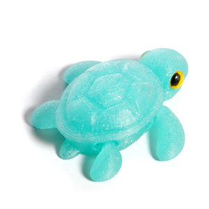 Juguetes de Animales Tortuga Mini Impresos en 3D, 12+ Años, Colores Degradados Flexibles, Estatua de Escritorio, Juguete Antiestrés Divertido, Positivo, Unisex, Original - Product Image 2