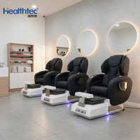 Fauteuil de pédicure moderne pour salon, personnalisable avec logo et sélection de couleurs, vente en gros, directement de l'usine