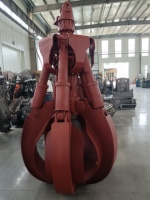 Pince hydraulique à 4 dents avec moteur et engrenage pour le recyclage des métaux lourds pour Sany PC 5-35 tonnes