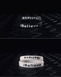 Bracelet en silicone personnalisé « I Believe » pour étudiants et jeunes, bracelet de sport coloré camouflage pour les jeux - Product Image 6