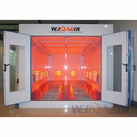 Cabine de peinture électrique WLD8200, cabine de peinture électrique de haute qualité, cabine de peinture à lampe infrarouge