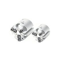 Cylindre pneumatique à doigts de haute qualité série MHS, pince pneumatique à 2, 3 ou 4 mâchoires pour l'automatisation