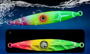 Nouveau 120G 150G 200G 250G pêche en mer vitesse légère couteau coulé poisson plaque de fer appât UV lumineux appâts de pêche en mer - Product Image 3