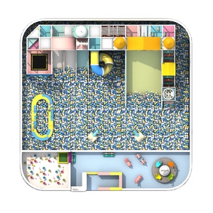 Aire de jeux pour enfants de haute qualité, équipement de jeux intérieur souple pour enfants, ensemble d'équipements de jeux interactifs, aire de jeux intérieure commerciale - Product Image 4