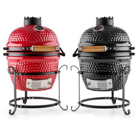 AUPLEX Pearl Glazing Restaurant Céramique Cuisine Extérieure Green Grill Barbecue 13 pouces Charcoal Kamado Bbq Grill
