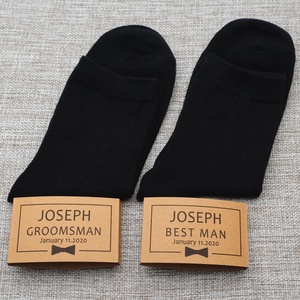 Socks Tag <b>Packaging</b> Card Paper Children Men and Women Socks Card Trademark <b>Label</b> Custom High-end Card Universal <b>Label</b> - Product Image 5