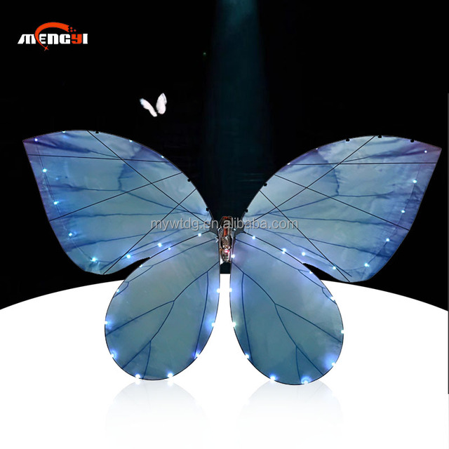 Colorful Paper Magic Flying Butterfly DIY Hand Operated Magic Butterfly Ornithopter