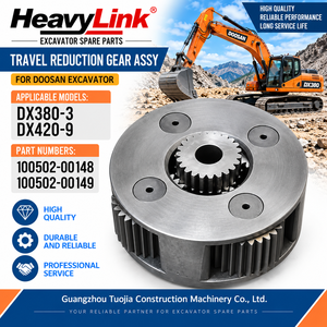 Engranaje de Reducción de Traslación Doosan DX380-3 DX420-9, Componente de Transmisión para Excavadora, Pieza de Repuesto - Product Image 2