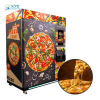 Livraison rapide écran tactile billet pièce automatique nourriture pizza distributeur automatique prix
