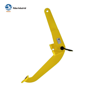 Lève-fût de type YQC, pince à fût compacte, transpalette horizontal pour fûts 0,6T ASME pour le transport sécurisé des fûts en acier en position <span class=keywords><strong>plate</strong></span> - Product Image 1