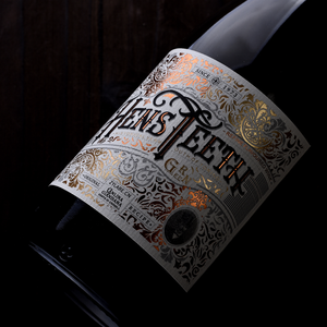 Tùy chỉnh in ấn cổ điển kết cấu giấy dập nóng logo vàng dập Sticker dập nổi nhãn cho rượu vang đỏ chai thủy tinh - Product Image 2