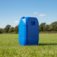 Conteneur chimique en plastique de haute qualité de 50 litres, baril, liquide, style F, bidons en PEHD, seau en plastique plus épais, bouchon à vis