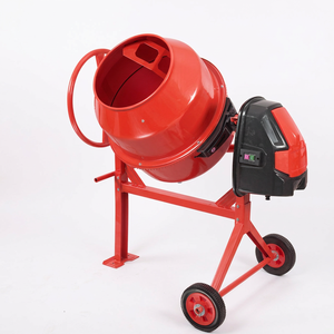 Mezcladora de Concreto Portátil de Alta Eficiencia con Tambor Resistente y Motor Potente para Mezclar Concreto, Cemento y Mortero en Obras de Construcción - Product Image 1