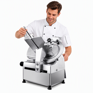 Meilleure Trancheuse à Pain Électrique Commerciale 240W, Nouveau Modèle 2026, Anti-rouille, Qualité Alimentaire, pour <span class=keywords><strong>Viande</strong></span> et Aliments Surgelés, Machine à Découper les Charcuteries - Product Image 6