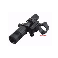Lunette de visée laser verte réglable pour la chasse, batterie rechargeable, bouton de commande à distance 20 mm, pointeur tactique d'entraînement, lampe torche
