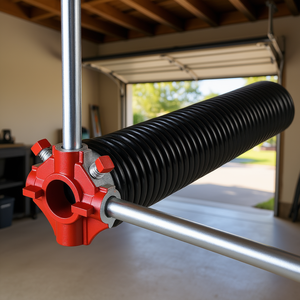 Ressorts de torsion de remplacement pour porte de garage 0,234 x 2 x 28 pouces, en acier torsadé antidérapant, usage commercial - Product Image 2