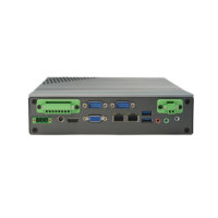 Moins cher 13e pc sans ventilateur industriel 1315U 1335U 1355U large support de tension 9 ~ 36V 2 * COM 6 * USB 2 * LAN mini pc industriel sans ventilateur