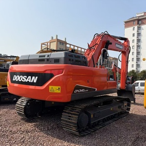 Excavatrice Doosan d'occasion DX340 DX300LC-9S, engin de chantier d'occasion, pelle hydraulique sur chenilles Doosan 30 tonnes, excavatrice Doosan DX340LC - Product Image 4