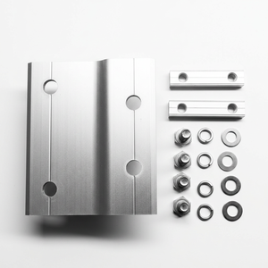 Kit de connecteurs de poutre PV sur mesure OEM, anti-corrosion, en aluminium, pour système de montage au sol, au toit ou au carport. - Product Image 1