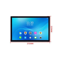 Akıllı ev 15.6 inç duvar montaj Android terminali 4K çözme/WiFi 6/RS485 kontrol Tablet paneli için fabrika/otel otomasyonu