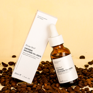 Etiqueta privada Enjoy Skin <span class=keywords><strong>Caffeine</strong></span> Suero antienvejecimiento natural antihinchazón para el cuidado <span class=keywords><strong>de</strong></span> la cara <span class=keywords><strong>Solución</strong></span> <span class=keywords><strong>de</strong></span> <span class=keywords><strong>cafeína</strong></span> <span class=keywords><strong>5</strong></span>% + <span class=keywords><strong>EGCG</strong></span> - Product Image 4